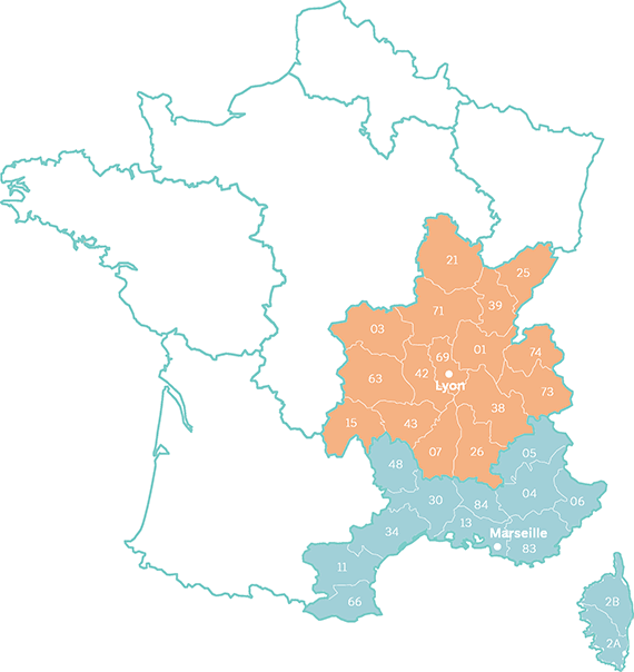 FDF carte de France 3 2